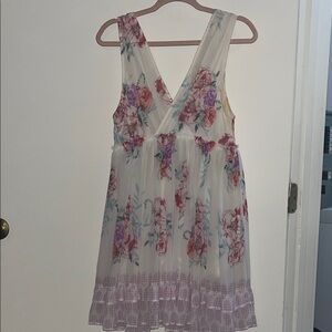 Floral Free People Sleeveless Dress